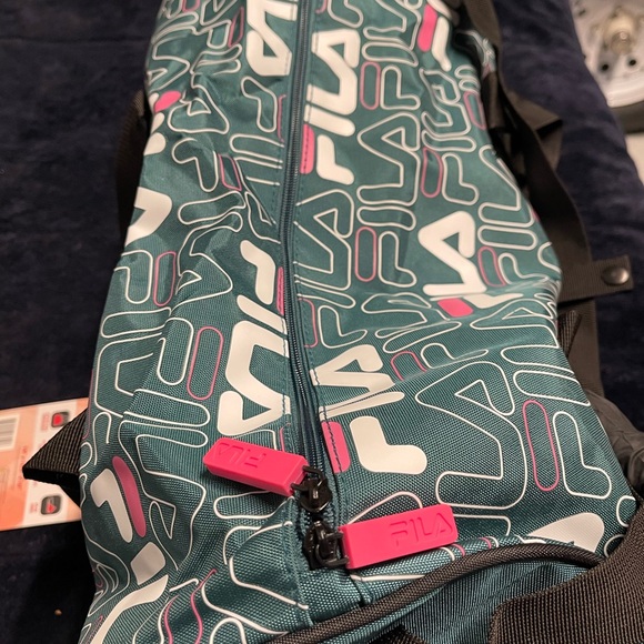 FILA Green Sport Duffel Bag - Picture 5 of 8